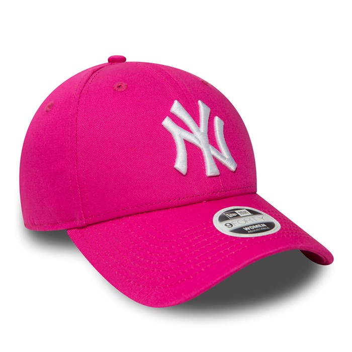 New York Yankees Essential Naiset 9FORTY Lippis Pinkki - New Era Lippikset Tarjota FI-421653